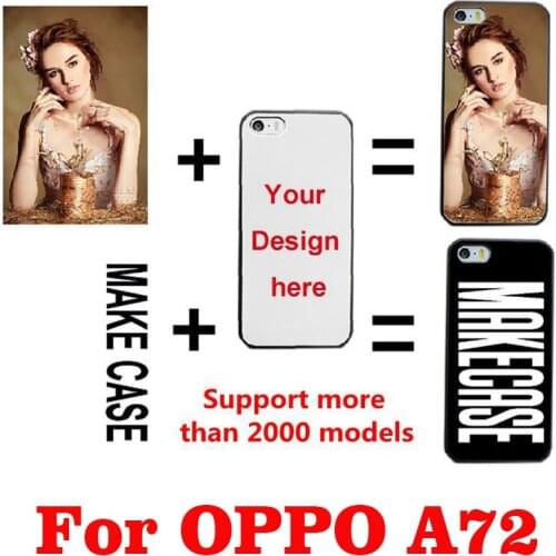 DIY Personalized custom photo name Customize printing your design picture cover case for OPPO A72