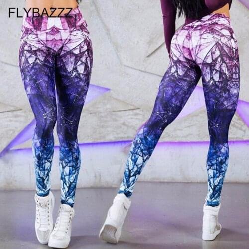 Women Tights High Waist Run Yoga Pants Tummy Control Workout Running Pants 4 Way Stretch Yoga Leggings Stretch Print Sportswear