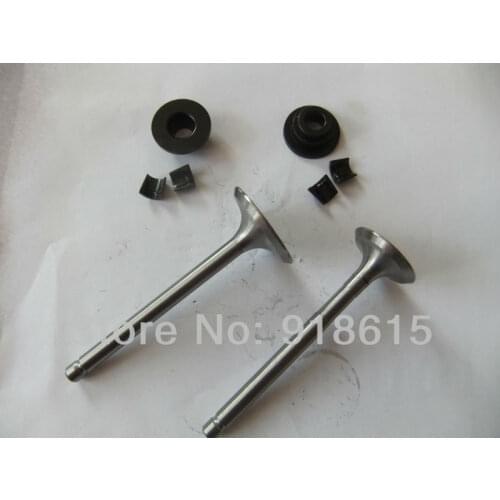 KM186F intake valve and exhuast valve kipor kama KDE6500E KDE6500EW KDE5500 diesel generator parts