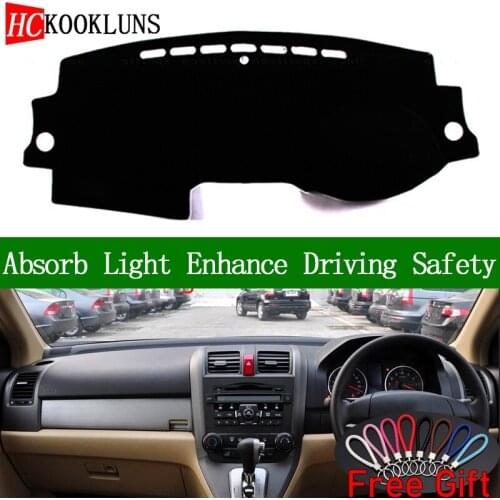 For Honda CRV 2007 2008 2009-2011 Right Hand Drive Dash Board Pad Carpet Dashmat