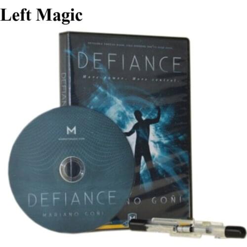 Defiance (DVD+Gimmick) - Magic Tricks Floating Accessories Mentalism Stage Magic Props Gimmick Magia Toys Joke Classic