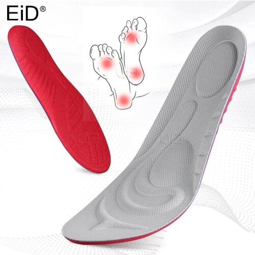 Premium Memory Foam Insoles For Shoes Sole Mesh Deodorant Breathable Cushion Running Insoles For Feet Man Women Orthotic Insoles