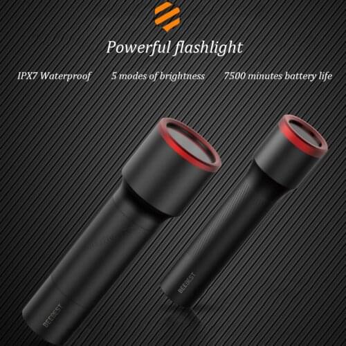 Youpin Beebest LED Rechargeable Flashlight Torch 1000 lumens 5000mAh IPX7 Waterproof Outdoor Camping Powerful Led Flashlight