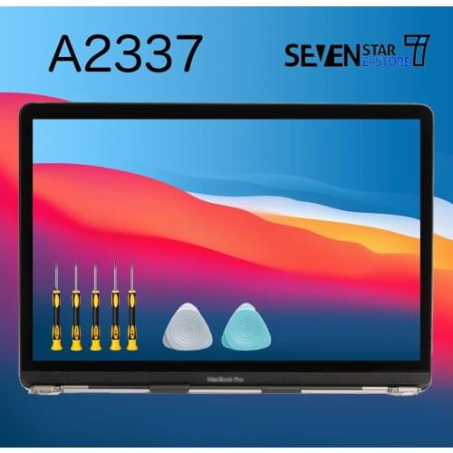 GOUZI Laptop Parts LCD Screen For Macbook Air Retina 13.3inch A2337 M1 2020 Year Display Replacement EMC 3598 Glass Pane