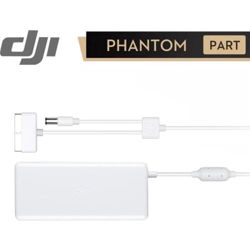 DJI Phantom 4 Pro Series 100 W Battery Charger Without AC Cable Charge the Phantom 4 Battery and Remote Control Brand New