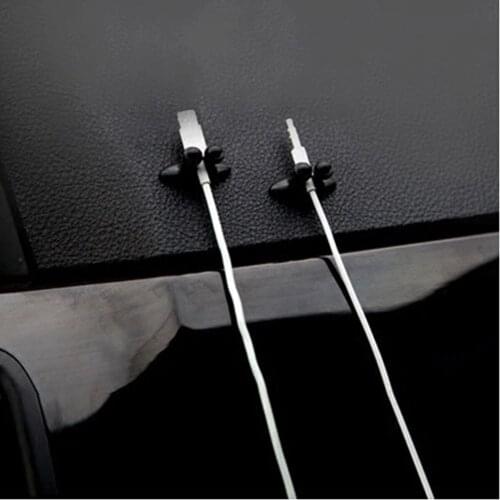 8PCS Car Charger Line Clamp Clamp Headphone/USB Cable Car Clip For Toyota Corolla Camry CHR RAV4 avensis yaris auris Cruiser