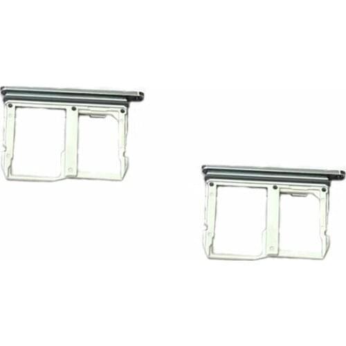 10PCS For LG V40 Sim & SD Card Reader Holder Tray Slot With Waterproof Container Replacement