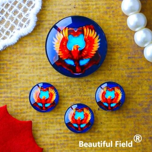 12mm 25mm 14mm 16mm 18mm 20mm Photo Glass Cabochons Round Cameo Set Handmade Settings Stone Magic IIM3621