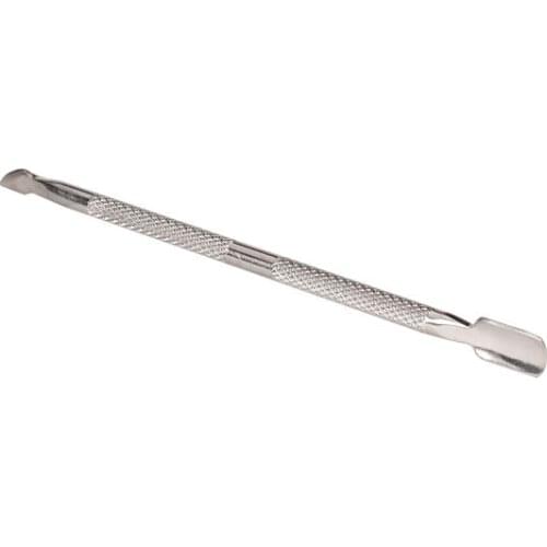 2 Sided Nail Pusher, Stainless Steel, Cuticle Remover, Cleaning Tool for