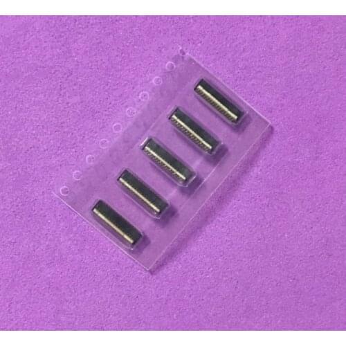 50pcs New Original For HTC One m7 M8 E8 31 pin LCD FPC Display Screen Connector On mother Board