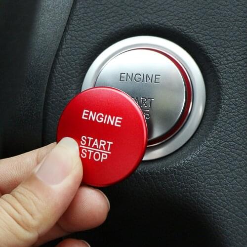 Car Engine Start Stop Ignition Key Ring Sticker For Mercedes Benz AMG A B C GLC GLA CLA GL Class W176 W246 W205 X253 X156 C117