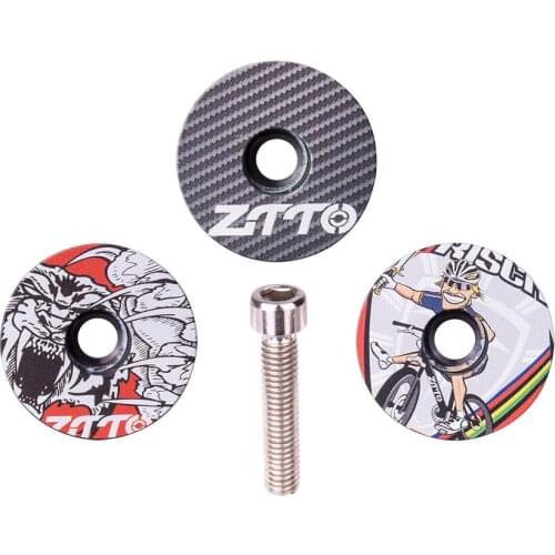 Bicycle Headset Cover Mountain Bike Handlebar Headset Cover Aluminum Alloy Road Bike Headset Cover Accessories Bike Stem Top Cap