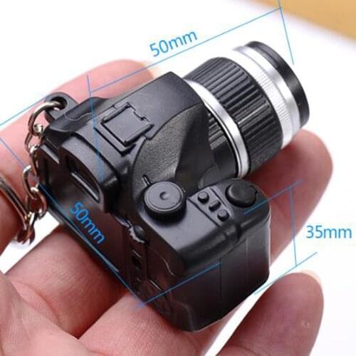 Kids Flashing Toys Creative Led Camera Keychain Luminous Digital Camera Cute Key Ring Bag Pendant Ornaments Accessories