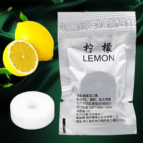 Diffusion Oil Fragnace Pad Solid Pill Fragnace Auto Perfume Replacement Car Air Freshener for Car Vent Clip Perfume