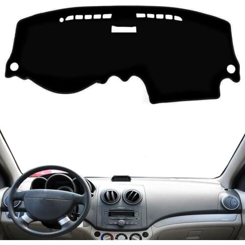 For Chevrolet Aveo Kalos Lova Gentra Pontiac G3 2002-2011 Dashmat Dashboard Cover Mat Pad Dash Sun Shade Carpet Car Accessories