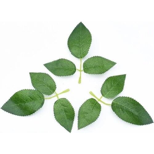 Rose Leaves Artificial Plant Garden Wedding Pastoral Decor Christmas Hoom Decoration Flower Accessories Flower Wall Decoration