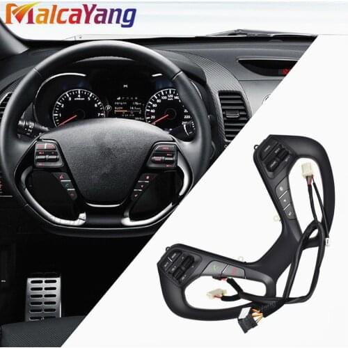 Multifunctional Cruise Control Steering Wheel Modification Button Support Bluetooth Phone Call For KIA K3 KS3