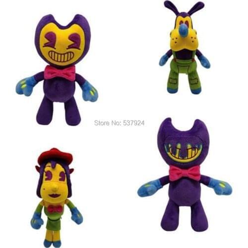 New 7 Styles Blacklight Bedy Mouse Boris Dog Alice Angel 8-12" 20-30CM Plush Doll