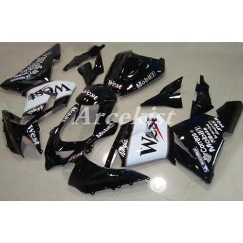 New ABS whole Fairings Kit Fit for Kawasaki Ninja ZX-10R ZX10R 10R 2004 2005 04 05 Bodywork set Cool west