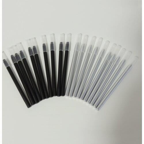 Empty Eyeliner Tube, Eye Lash Vial,Eyelash Bottle,Eyeliner Container Make Up Tube in silver/Black color 12pcs/lot