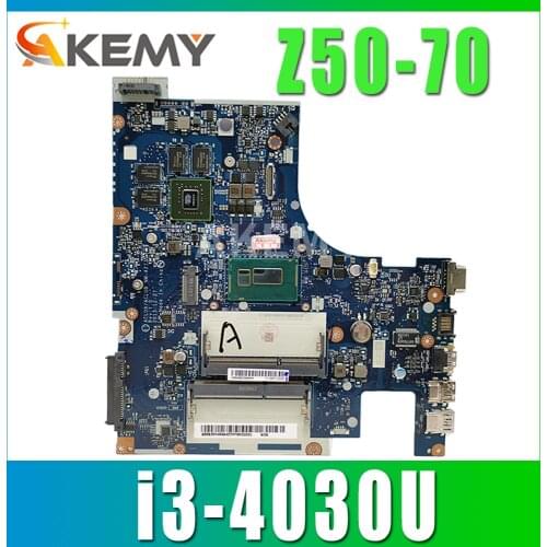 SAMXINNO ACLUA/ACLUB NM-A273 20E7 for lenovo Z40-70 G50-70M laptop motherboard CPU I3-4030U GT840 /GT820M 2GB FRU 5B20G45449