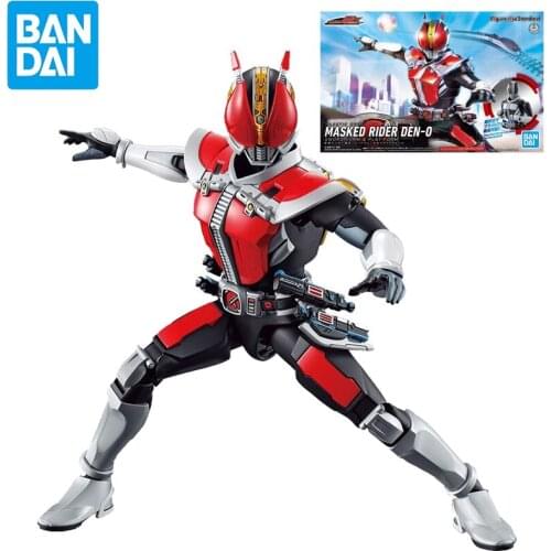 Bandai Assembled Model Figure-rise Kamen Rider DEN-0 Sword Form&Plat Form Action Figure Decoration Toy Childrens Birthday Gifts