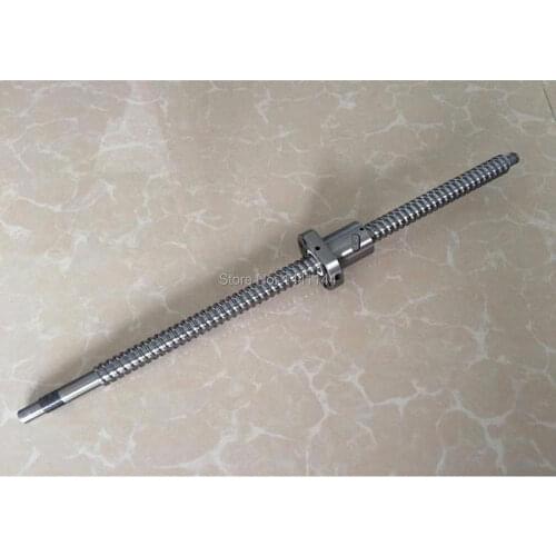 SFU1605 200 250 300 350 400 450 500 550 600 650 700 800 900 1000 1200 1500mm ballscrew BK12/BF12 end machined CNC parts RM1605
