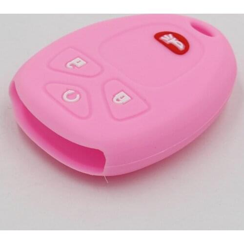 Silicone car key cover case For Chevrolet Cruze Spark Onix Volt Aveo Sonic 3 button remote keyless fob holder protect shell