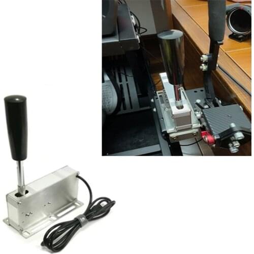 USB Hand Brake PC Racing Games Sequential Gear Shifter SIM For Logitech G25 G27 G29 For Thrustmaster T300RS/GT T500