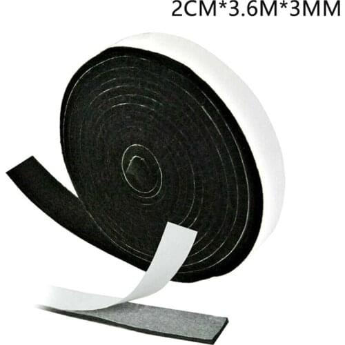 High Heat Barbecue Smoker Gasket BBQ Door Lid Seal Adhesive Self Stick 2cmx3.6m Kitchen TS2