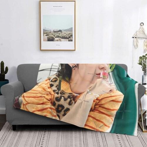Yuta - Nct 2020 (Resonance Pt.2) Throw Blanket Comforter Bedding Muslin Plaid Fur Boho Blanket Cotton Wool