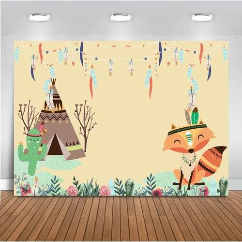 MOCSIKA Safari party background for photography wild one first birthday party decoration backdrop jungle theme backdrop 501