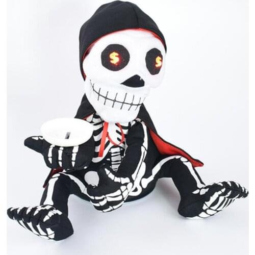Creepy Halloween Decor Haunted House Prop Electric Music Dance Piggy Bank Novelty Gag Gift Prank Tricky Toy