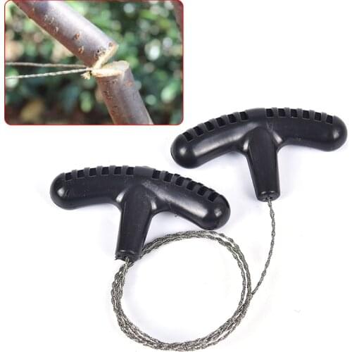1 Pcs Mini Outdoor Camping Equipment Manual Wire Rope Saw Multitool Hiking Gear Hiking Accessories Camping Gear