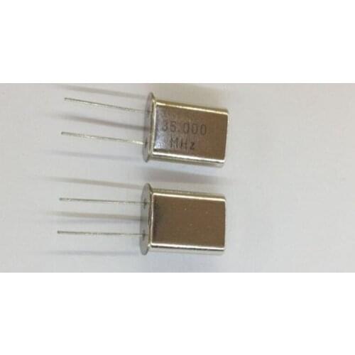 20pcs Authentic line passive quartz HC-49U 35.000MHz 35MHz 2108