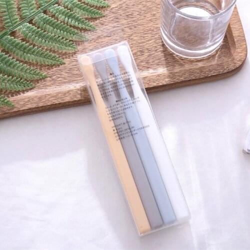 4Pcs/Bag Small Head Toothbrush Soft Bristle Slim Tip Brush for Adult Free Shipping