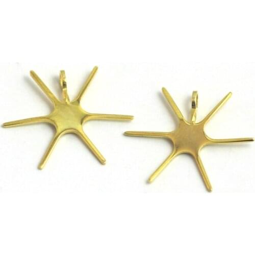 925 Sterling Silver Pendant Blank Claw Prong Pendant Blank Metal Blank Pendant Charm for Jewelry Making