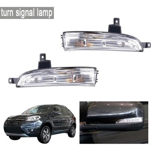 Auto Left Right Side LED Rear View Mirror Turn Signal Light Indicator Lamp for Renault Koleos 2012 2013 2014 2015 2016