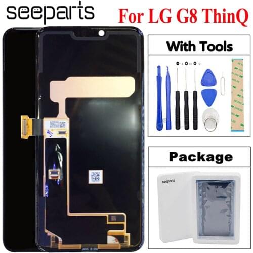 For LG G8 ThinQ LCD Display LMG820QM7 LM-G820UMB LMG820UM0 Touch Screen Digitizer Assembly G8 LCD LMG820UM1 LMG820UM2 LM-G820N