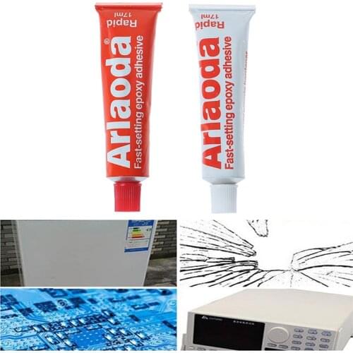 2pcs/set 2 Minutes Metal Adhesive Stationery AB Epoxy AB Glue High Quality minutes curing super liquid Araldite