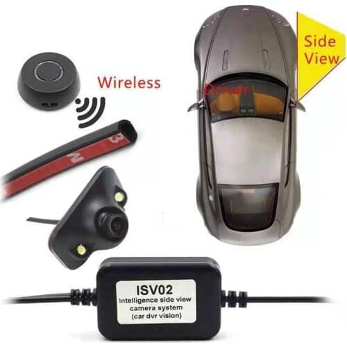 Intelligence Side View Camera System for Car Navigation DVR Monitor, HD Night Vision