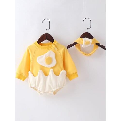Baby Girls Romper Cartoon Long Sleeve Bodysuits Headband High Quality Shorts One-Pieces Thicken Cotton Toddler Boys Bodysuits