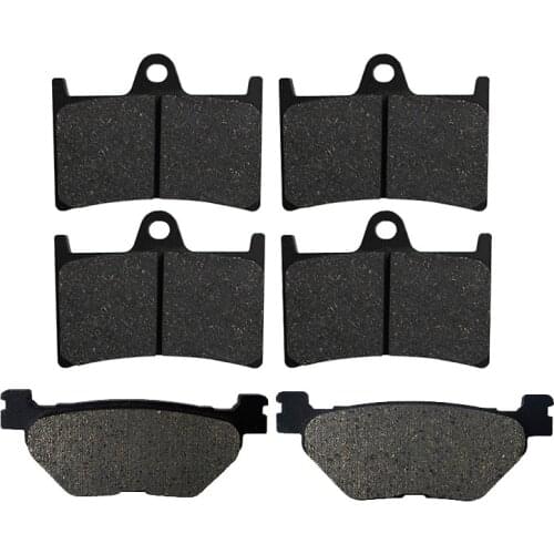 Motorcycle Front and Rear Brake Pads for YAMAHA XV 1700 XV1700 Road Star Warrior 1700 2004 2005 2006 2007 2008