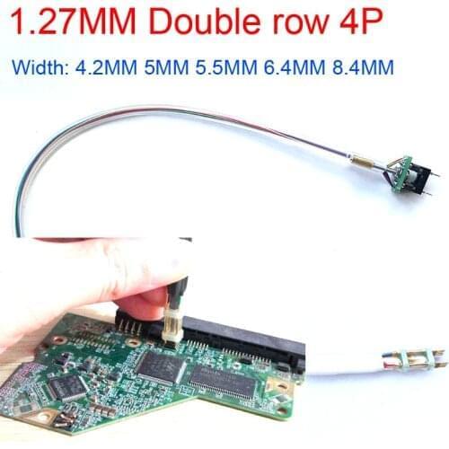 SOP8 WSON SOIC VSOP8 SPI FLASH Cable Probe 1.27mm 8P Pin Clip stand Test Burning fixture clip Debug Download Program Burn