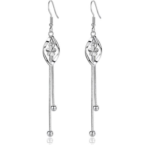 Temperament ear accessories, medium tassel earrings