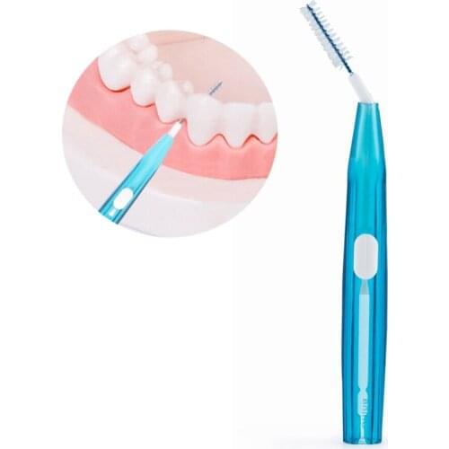 10/20 Pcs Adults Interdental Brush Clean Between Teeth Floss Toothpick Dental Orthodontic 0.7/1.0mm Dental Oral Care Tools
