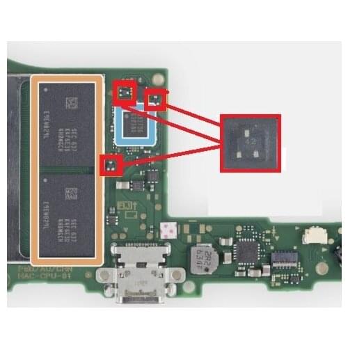 10pcs for Nintendo Switch ns Small Transistors Triode ic chip mark "42" on motherboard fix part