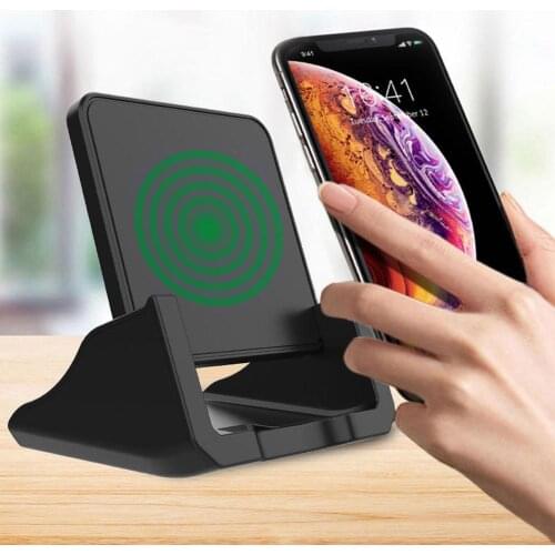 10W Qi Wireless Charger for iPhone Samsung Huawei Fast Charger Wireless Mobile Phone Charging Pad Charging Dock Wireless Charger