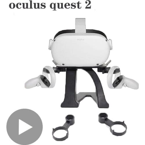 For Quest2 Oculus Quest 1 2 Rift S Cradle Accessories VR Glasses Stand Smart 3D Virtual Reality Helmet Headset Occulus Oculis