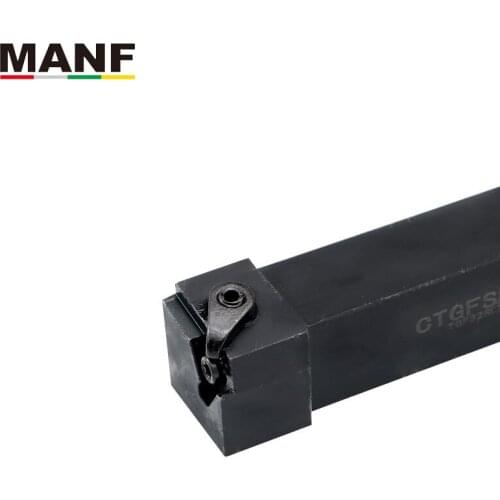 MANF Toolholder Lathe CTGFSR2020K-16 20MM 25MM Width Groove CNC Lathe Machining Cutting Cutter Parting and Face Grooving Tools